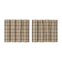 Vhc Brands Cider Mill 2-pc. Rod Pocket Window Tier