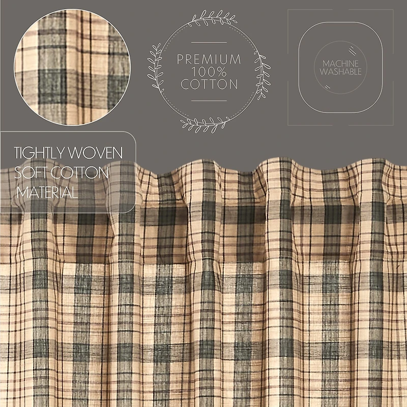 Vhc Brands Cider Mill Rod Pocket Tailored Valance