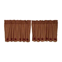 Vhc Brands Country Star 2-pc. Rod Pocket Window Tier
