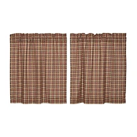 Vhc Brands Crosswoods 2-pc. Rod Pocket Window Tier