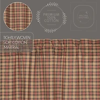 Vhc Brands Crosswoods Rod Pocket Tailored Valance