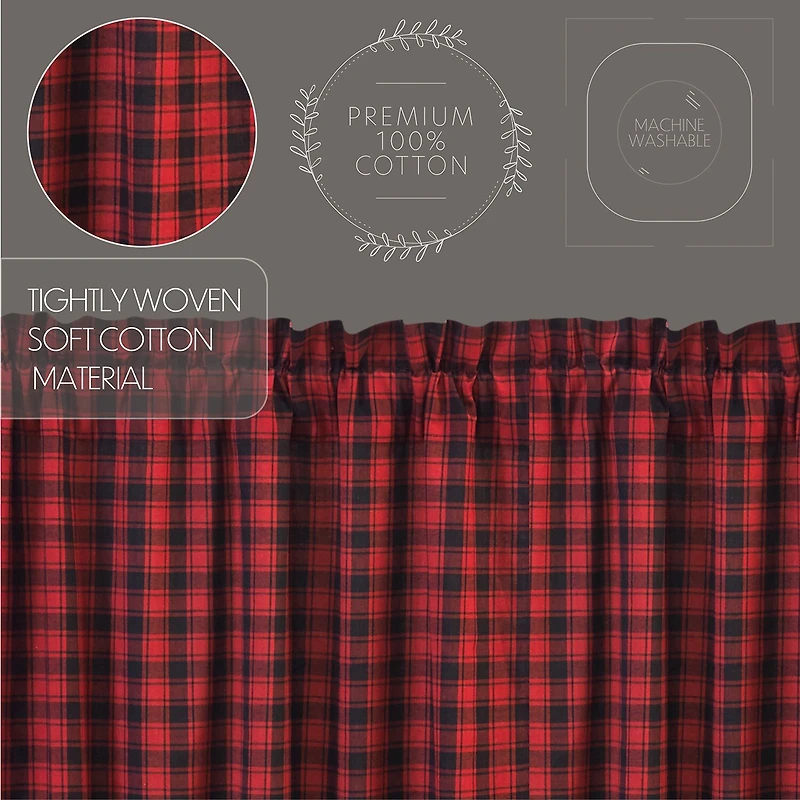 Vhc Brands Cumberland 2-pc. Rod Pocket Window Tier