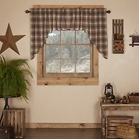 Vhc Brands Dawson Star Swag Rod Pocket Scallop Valance