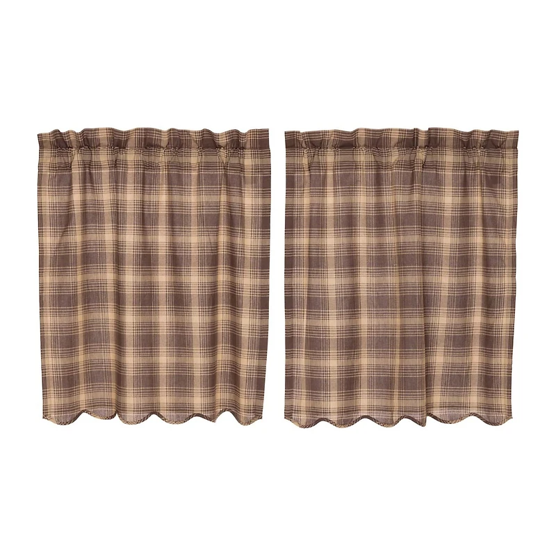 Vhc Brands Dawson Star 2-pc. Rod Pocket Window Tier