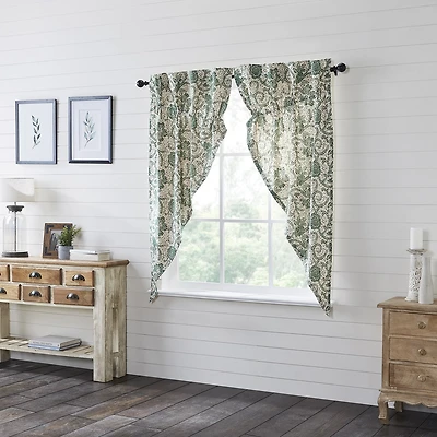 Vhc Brands Dorset Prairie Rod Pocket Light-Filtering Set of 2 Curtain Panel