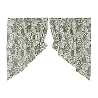 Vhc Brands Dorset Prairie Swag Rod Pocket Tailored Valance