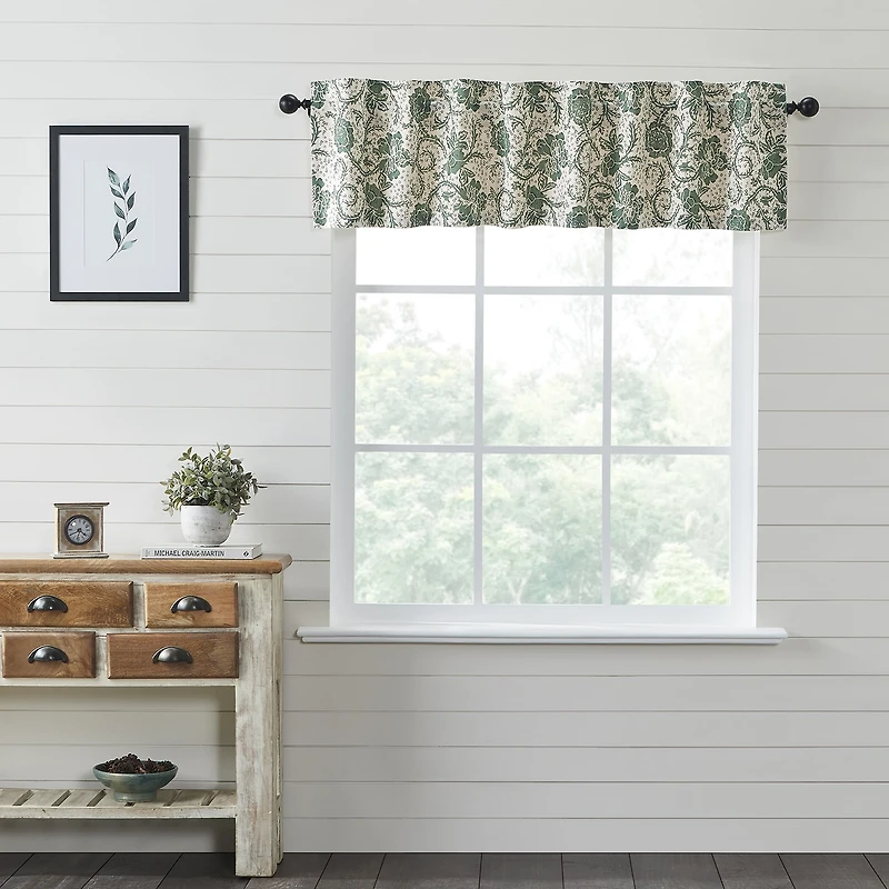 Vhc Brands Dorset Rod Pocket Tailored Valance