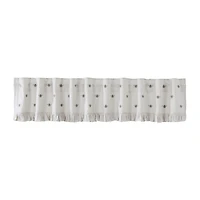 Vhc Brands Embroidered Bee Rod Pocket Tailored Valance