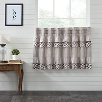 Vhc Brands Florette 2-pc. Rod Pocket Window Tier