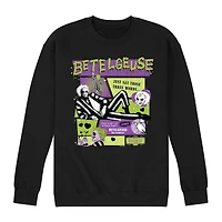 Mens Long Sleeve Beetlejuice Sweatshirt