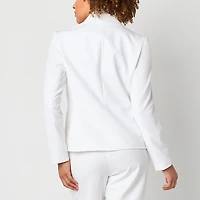 Black Label by Evan-Picone Womens Classic Fit Suit Jacket