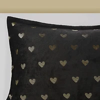 Intelligent Design Jenna Geometric Comforter Set with decorative pillow