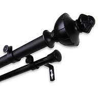 Rod Desyne Jerome 1" Double Adjustable Curtain