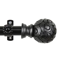 Rod Desyne Bonbon 13/16" Adjustable Curtain
