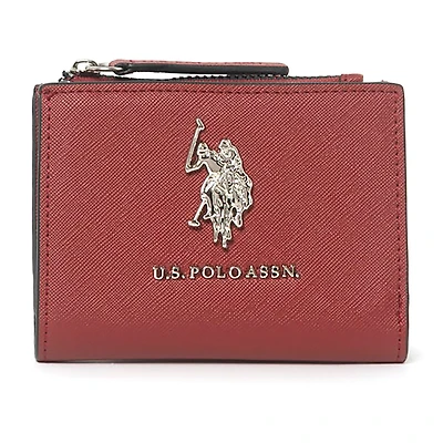 U.S. Polo Assn. Zip Womens Bifold Wallet