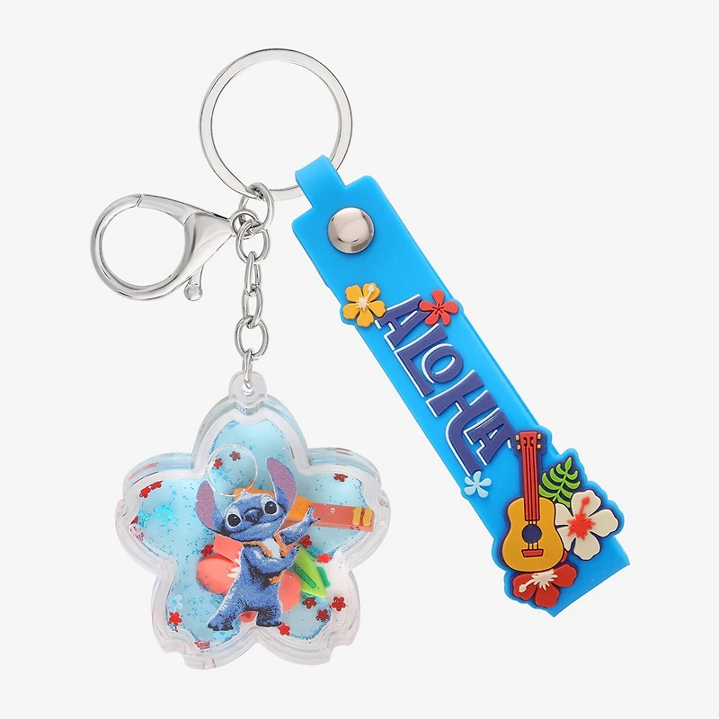 Aloha Lilo & Stitch Flower Key Chain