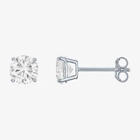 Yes, Please! Womens Lab Created White Sapphire Sterling Silver 4 Pair Jewelry Set