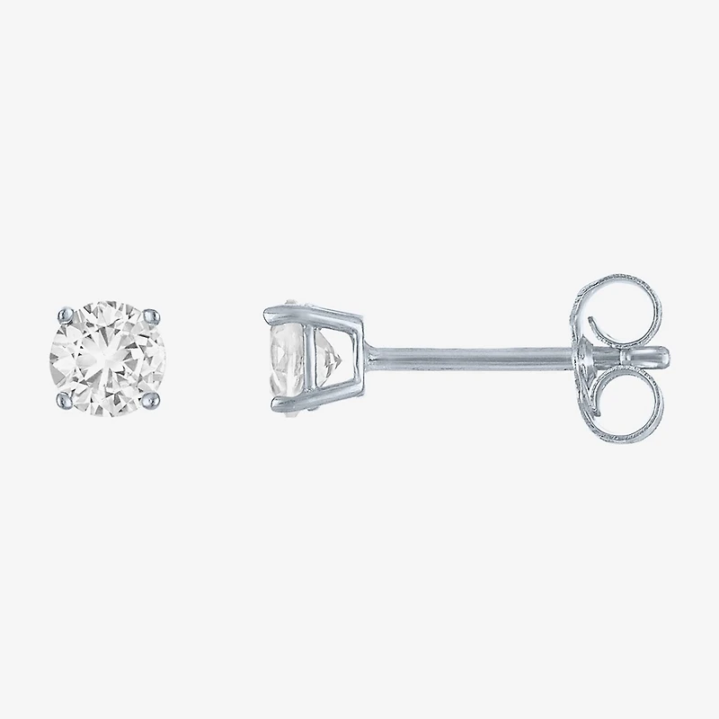 Yes, Please! Womens Lab Created White Sapphire Sterling Silver 3 Pair Jewelry Set