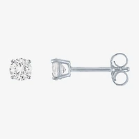 Yes, Please! Womens Lab Created White Sapphire Sterling Silver 3 Pair Jewelry Set