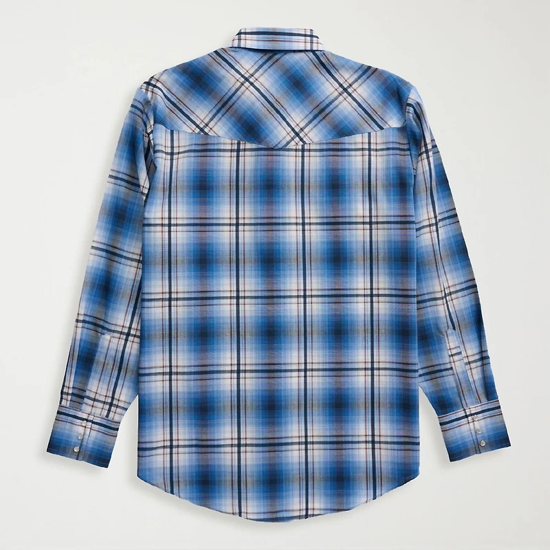 Ely Cattleman Mens Long Sleeve Western Shirt