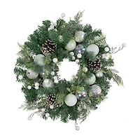 Northlight Pine Berry And Ornament Wreath