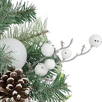 Northlight Pine Berry And Ornament Wreath