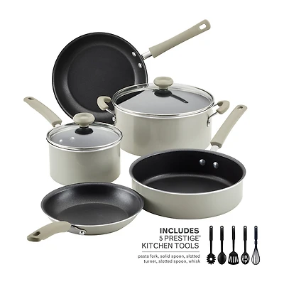 Farberware DuraStrong Aluminum 12-pc. Cookware Set