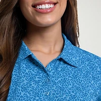 Antigua Fall 2025 Womens Short Sleeve Polo Shirt