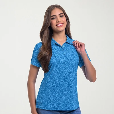Antigua Fall 2025 Womens Short Sleeve Polo Shirt