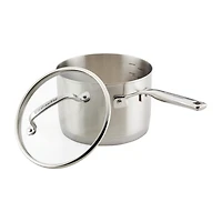 Kitchen Aid Stainless Steel 3-Ply Base 3-qt. Covered Sauce Pan