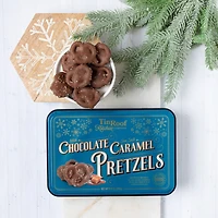 Tin Roof Kitchen Company Milk Chocolate Caramel Pretzels Tin