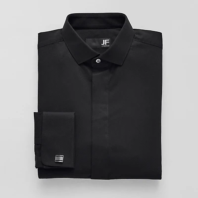 J. Ferrar Point Collar Long Sleeve Tuxedo Shirt