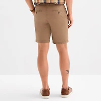 mutual weave Mens 9" Stretch Fabric Drawstring Waist Chino Short