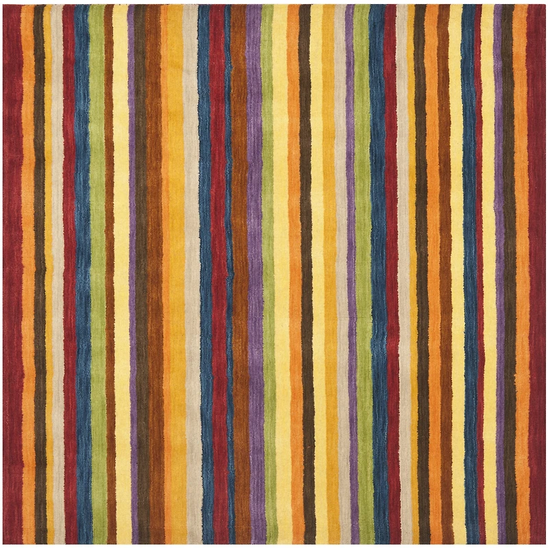 Safavieh Himalaya Collection Adolf Striped Square Area Rug