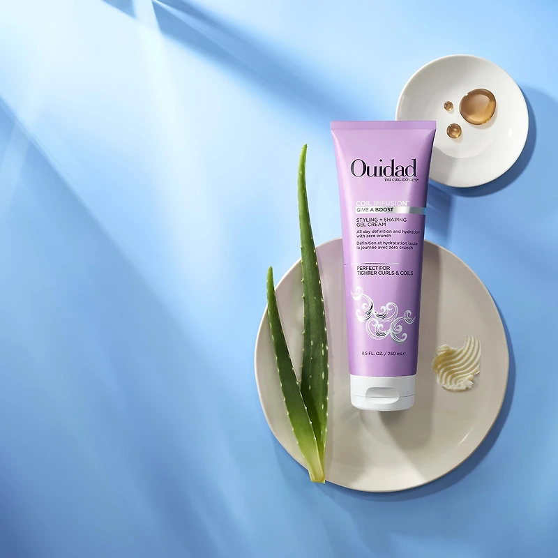 Ouidad Coil Infusion Give A Boost Styling+Shaping Gel Hair Cream 8.5 oz.