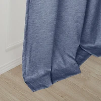 Madison Park Leighton Energy Saving 100% Blackout Grommet Top Set of 2 Curtain Panel