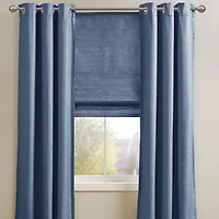 Madison Park Leighton Energy Saving 100% Blackout Grommet Top Set of 2 Curtain Panel