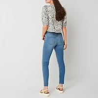 A.N.A Womens Tall High Rise Skinny Fit Jean