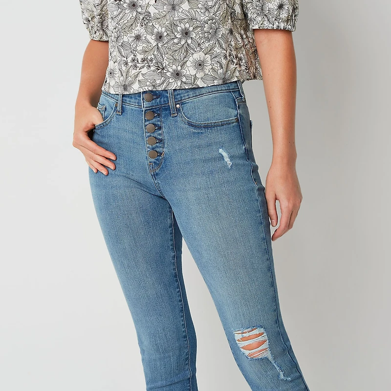A.N.A Womens Tall High Rise Skinny Fit Jean