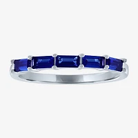 Gemstone Sterling Silver Stackable Ring