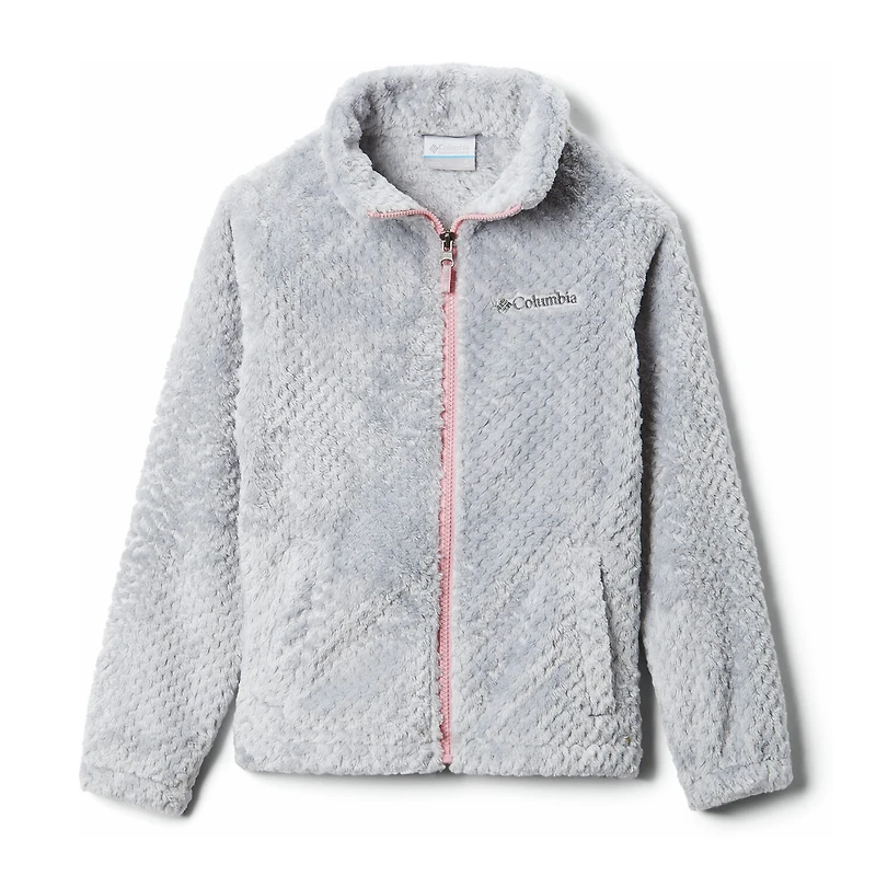 Columbia Fireside Little & Big Kid Girls Fleece Lightweight Jacket