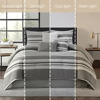 Stratford Park Xyrine 7-pc. Lightweight Comforter Set