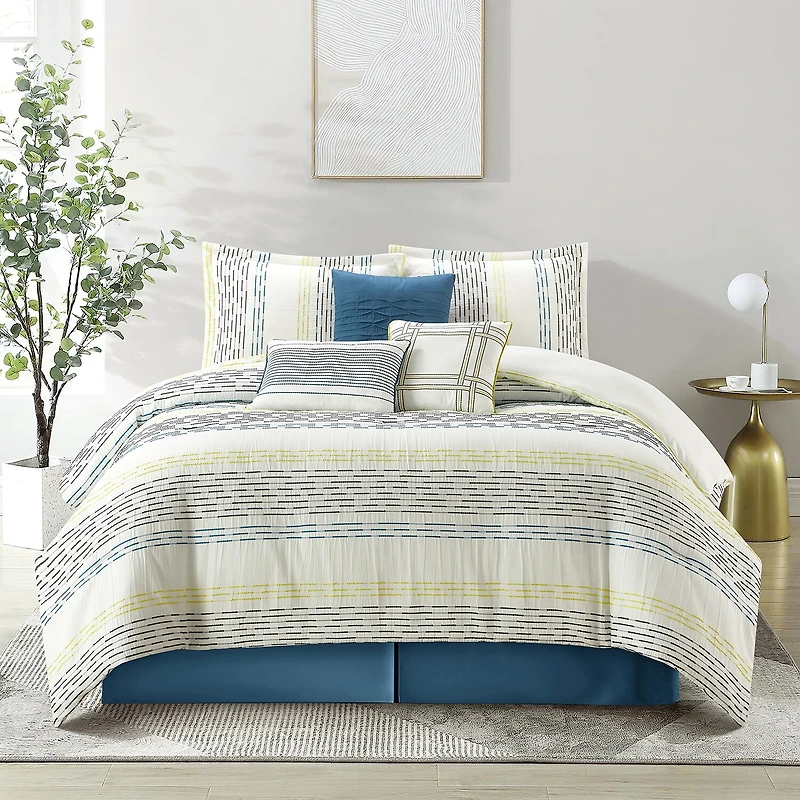 Stratford Park Hamish 7pc Lightweight Comforter Set