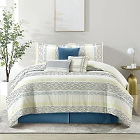 Stratford Park Hamish 7pc Lightweight Comforter Set