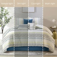 Stratford Park Hamish 7pc Lightweight Comforter Set