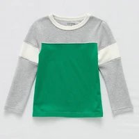 Okie Dokie Toddler & Little Boys Crew Neck Long Sleeve Regular Fit Thermal Top