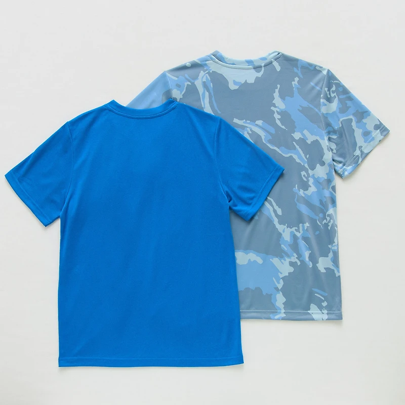 Xersion Performance Little & Big Kid Boys Crew Neck Short Sleeve Regular Fit 2-pc. Graphic T-Shirt