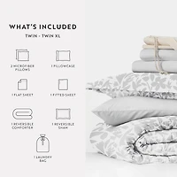 Casual Comfort Campus Ready Dorm 6-pc. Down Alternative Complete Bedding Set with Sheets