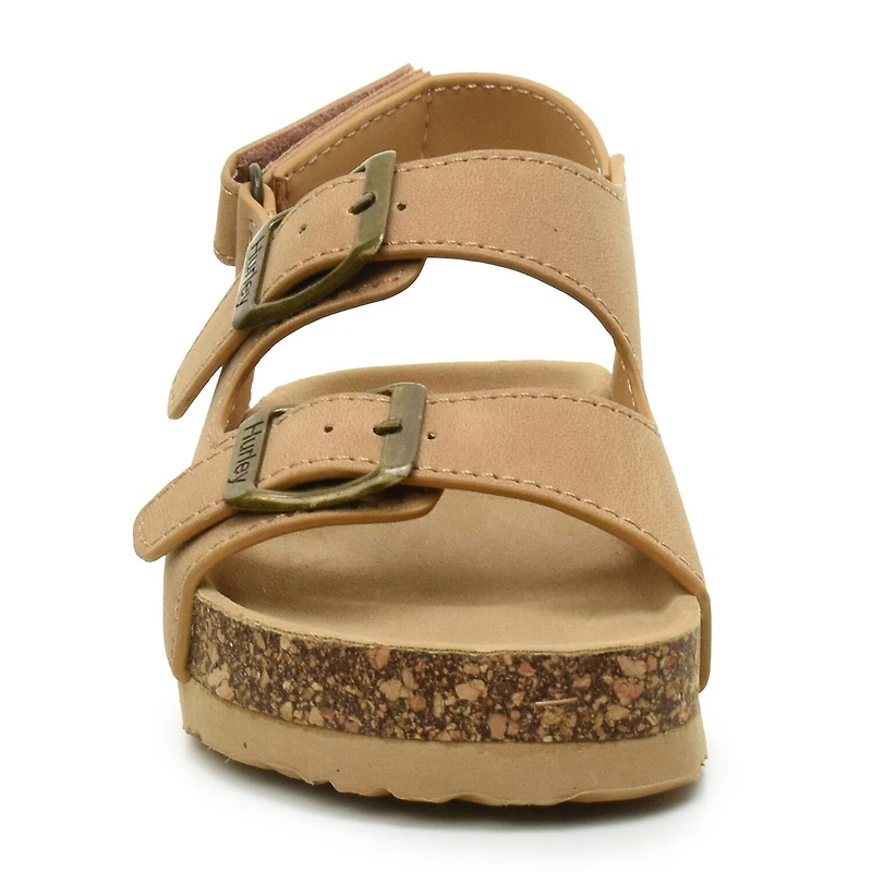Hurley Jameer Toddler Unisex Footbed Sandals