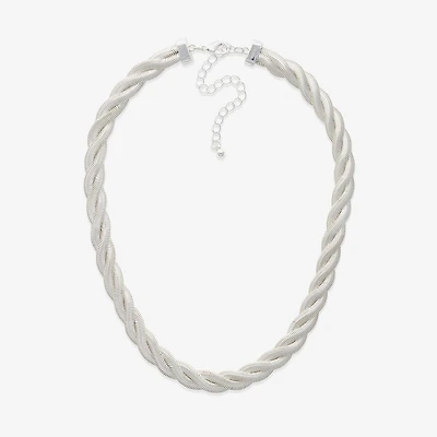 Bold Elements Womens Stainless Steel 18 Inch Snake Chain Necklace